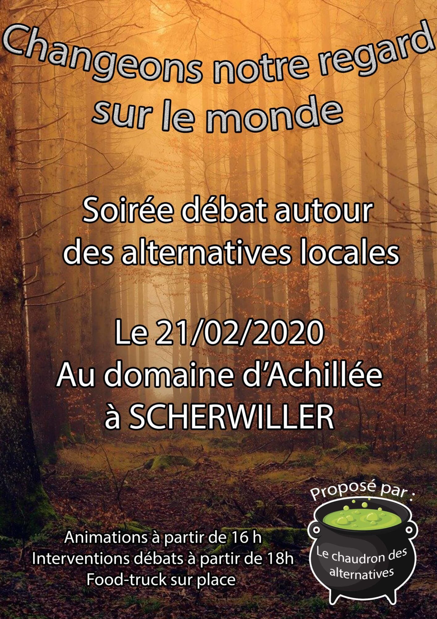 Soirée des alternatives du 21/02/2020 : Image à la une