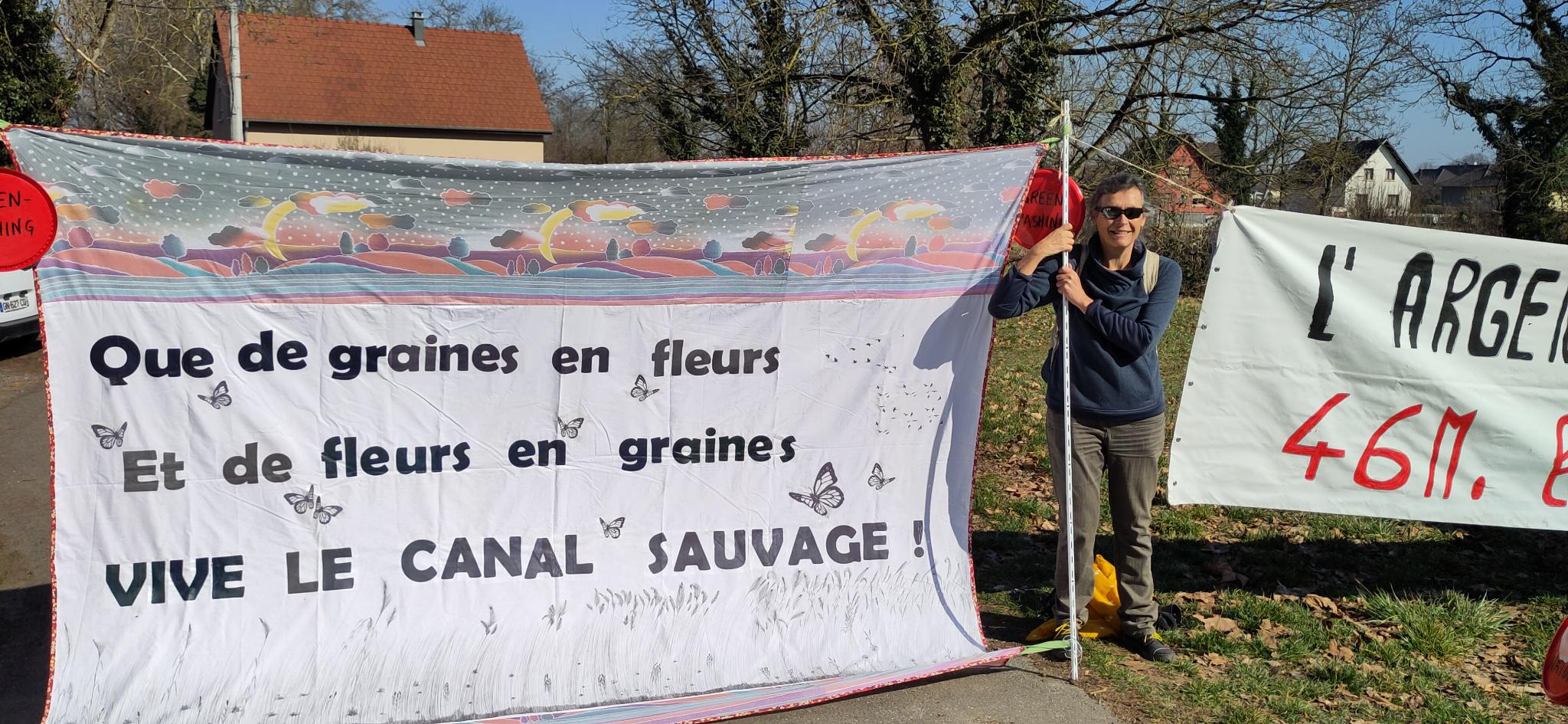 POINT PRESSE au bord du canal, 05.03.2025, Marckolsheim : Image à la une