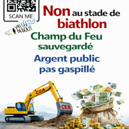 La mobilisation au Champ du Feu se poursuit avec détermination : image à la une